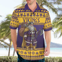 Merry Christmas from Vikingnations Hawaiian Shirt Valhalla-La Santa - Wonder Print Shop