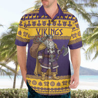 Merry Christmas from Vikingnations Hawaiian Shirt Valhalla-La Santa - Wonder Print Shop