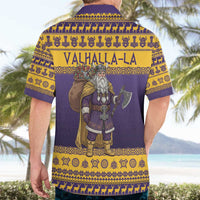 Merry Christmas from Vikingnations Hawaiian Shirt Valhalla-La Santa - Wonder Print Shop