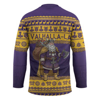 Merry Christmas from Vikingnations Hockey Jersey Valhalla-La Santa - Wonder Print Shop