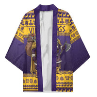 Merry Christmas from Vikingnations Kimono Valhalla-La Santa - Wonder Print Shop