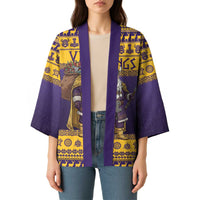 Merry Christmas from Vikingnations Kimono Valhalla-La Santa - Wonder Print Shop
