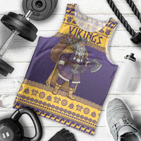 Merry Christmas from Vikingnations Men Tank Top Valhalla-La Santa - Wonder Print Shop