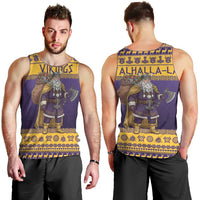 Merry Christmas from Vikingnations Men Tank Top Valhalla-La Santa - Wonder Print Shop