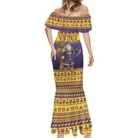 Merry Christmas from Vikingnations Mermaid Dress Valhalla-La Santa - Wonder Print Shop