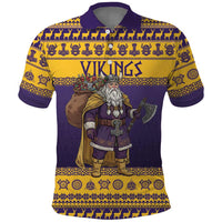 Merry Christmas from Vikingnations Polo Shirt Valhalla-La Santa - Wonder Print Shop