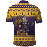 Merry Christmas from Vikingnations Polo Shirt Valhalla-La Santa - Wonder Print Shop