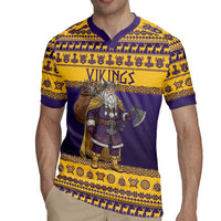 Merry Christmas from Vikingnations Rugby Jersey Valhalla-La Santa - Wonder Print Shop