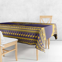 Merry Christmas from Vikingnations Tablecloth Valhalla-La Santa - Wonder Print Shop