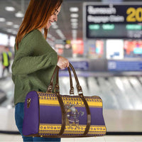 Merry Christmas from Vikingnations Travel Bag Valhalla-La Santa - Wonder Print Shop