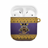 Viking-Inspired Football Christmas AirPods Case Valhalla-la Viking Warrior - Wonder Print Shop