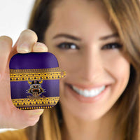 Viking-Inspired Football Christmas AirPods Case Valhalla-la Viking Warrior - Wonder Print Shop