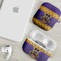 Viking-Inspired Football Christmas AirPods Case Valhalla-la Viking Warrior - Wonder Print Shop
