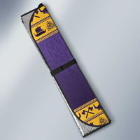 Viking-Inspired Football Christmas Auto Sun Shade Valhalla-la Viking Warrior - Wonder Print Shop