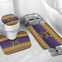 Viking-Inspired Football Christmas Bathroom Set Valhalla-la Viking Warrior - Wonder Print Shop