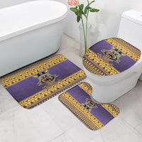 Viking-Inspired Football Christmas Bathroom Set Valhalla-la Viking Warrior - Wonder Print Shop