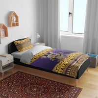 Viking-Inspired Football Christmas Bedding Set Valhalla-la Viking Warrior - Wonder Print Shop