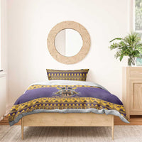 Viking-Inspired Football Christmas Bedding Set Valhalla-la Viking Warrior - Wonder Print Shop