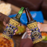 Viking-Inspired Football Christmas 4 in 1 Can Cooler Tumbler Valhalla-la Viking Warrior - Wonder Print Shop