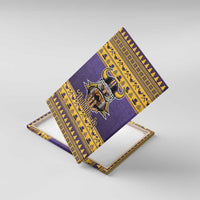 Viking-Inspired Football Christmas Canvas Wall Art Valhalla-la Viking Warrior - Wonder Print Shop