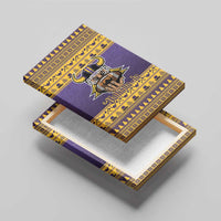 Viking-Inspired Football Christmas Canvas Wall Art Valhalla-la Viking Warrior - Wonder Print Shop