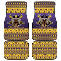 Viking-Inspired Football Christmas Car Mats Valhalla-la Viking Warrior - Wonder Print Shop