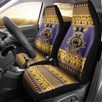 Viking-Inspired Football Christmas Car Seat Cover Valhalla-la Viking Warrior - Wonder Print Shop