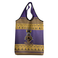 Viking-Inspired Football Christmas Grocery Bag Valhalla-la Viking Warrior - Wonder Print Shop