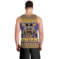 Viking-Inspired Football Christmas Men Tank Top Valhalla-la Viking Warrior - Wonder Print Shop