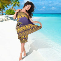 Viking-Inspired Football Christmas Sarong Valhalla-la Viking Warrior - Wonder Print Shop