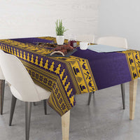 Viking-Inspired Football Christmas Tablecloth Valhalla-la Viking Warrior - Wonder Print Shop