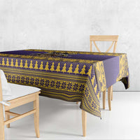 Viking-Inspired Football Christmas Tablecloth Valhalla-la Viking Warrior - Wonder Print Shop