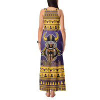 Viking-Inspired Football Christmas Tank Maxi Dress Valhalla-la Viking Warrior - Wonder Print Shop