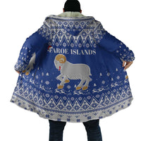Faroe Islands Christmas Cloak Coat Of Arms Xmas Patterns - Wonder Print Shop