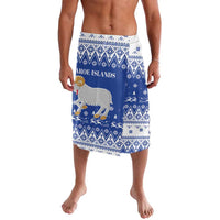 Faroe Islands Christmas Lavalava Coat Of Arms Xmas Patterns - Wonder Print Shop