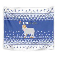 Faroe Islands Christmas Tapestry Coat Of Arms Xmas Patterns - Wonder Print Shop