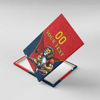 Custom Spain Rugby Canvas Wall Art Los Leones Lion Mascot LT18
