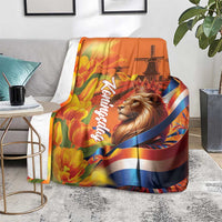 Netherlands Koningsdag Blanket Dutch Lion of Royal Pride