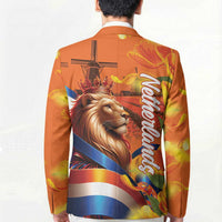 Netherlands Koningsdag Blazer Dutch Lion of Royal Pride