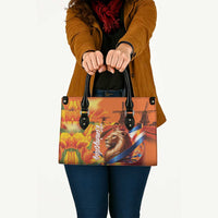 Netherlands Koningsdag Leather Bag Dutch Lion of Royal Pride