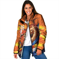 Netherlands Koningsdag Padded Jacket Dutch Lion of Royal Pride