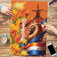 Netherlands Koningsdag Puzzle Dutch Lion of Royal Pride