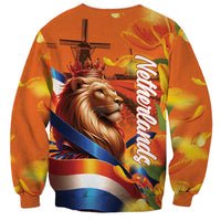 Netherlands Koningsdag Sweatshirt Dutch Lion of Royal Pride