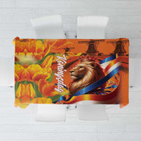 Netherlands Koningsdag Tablecloth Dutch Lion of Royal Pride