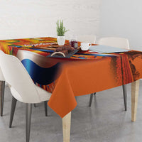 Netherlands Koningsdag Tablecloth Dutch Lion of Royal Pride