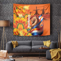 Netherlands Koningsdag Tapestry Dutch Lion of Royal Pride