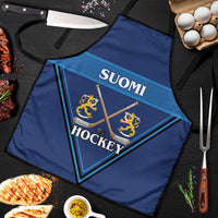 Finland Hockey Apron Suomi Lion Ice Pride 2026 Blue Version