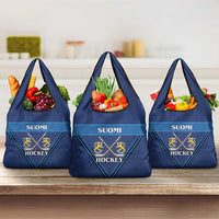 Finland Hockey Grocery Bag Suomi Lion Ice Pride 2026 Blue Version