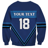 Finland Hockey Custom Sweatshirt Suomi Lion Ice Pride 2026 Blue Version