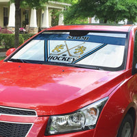 Finland Hockey Auto Sun Shade Suomi Lion Ice Pride 2026 White Version